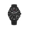 Reloj Tommy Hilfiger 1792233 para Hombre de Silicona negro Negro