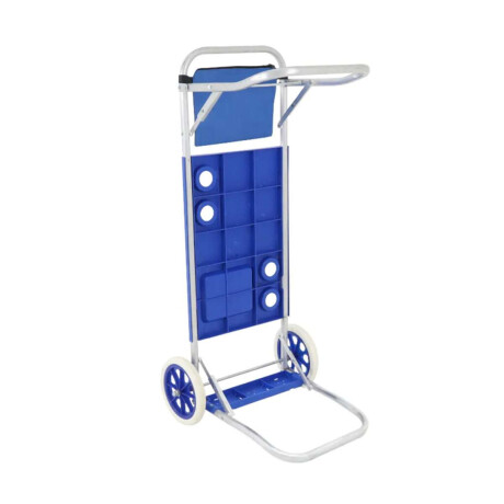 Carrito de Aluminio Playa Bell Mesa Y Sillas 37 x 70 x 109 cm