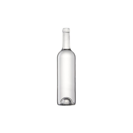 Botella de Vidrio Burdeos 750cc con Tapa Botella de Vidrio Burdeos 750cc con Tapa