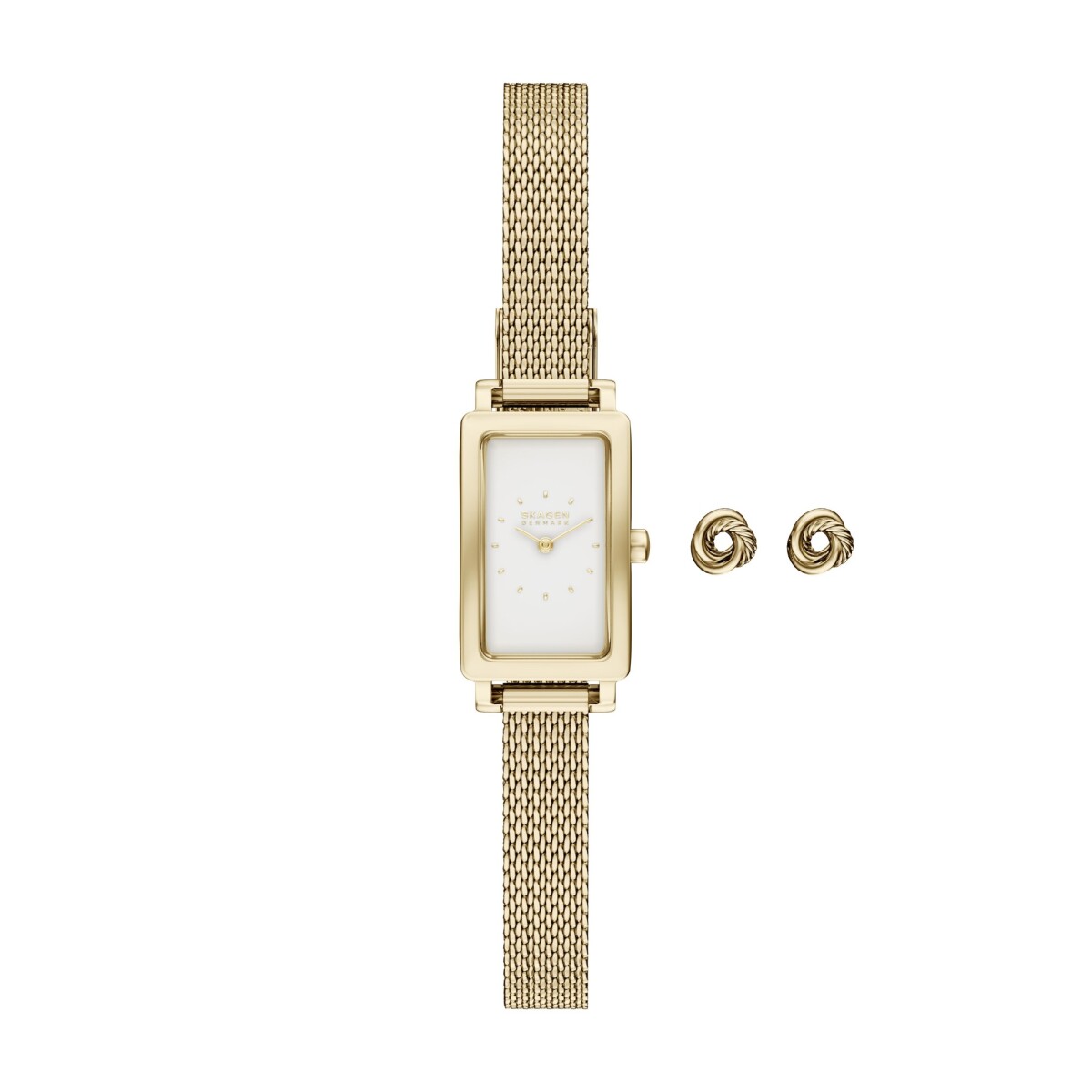 Reloj SKAGEN HAGEN MICRO SET Acero Dorado Esfera 30mm 
