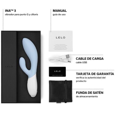 Vibrador Estimulador De Punto G y Clítoris Lelo Ina 3 Vibrador Estimulador De Punto G y Clítoris Lelo Ina 3