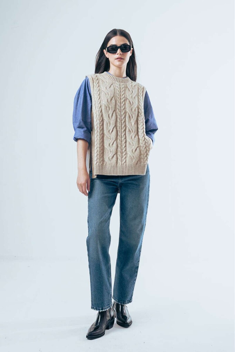 Chaleco Trensi - Off White 