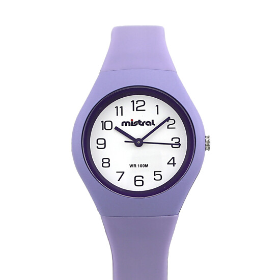 Reloj Mistral Deportivo Silicona Violeta 0