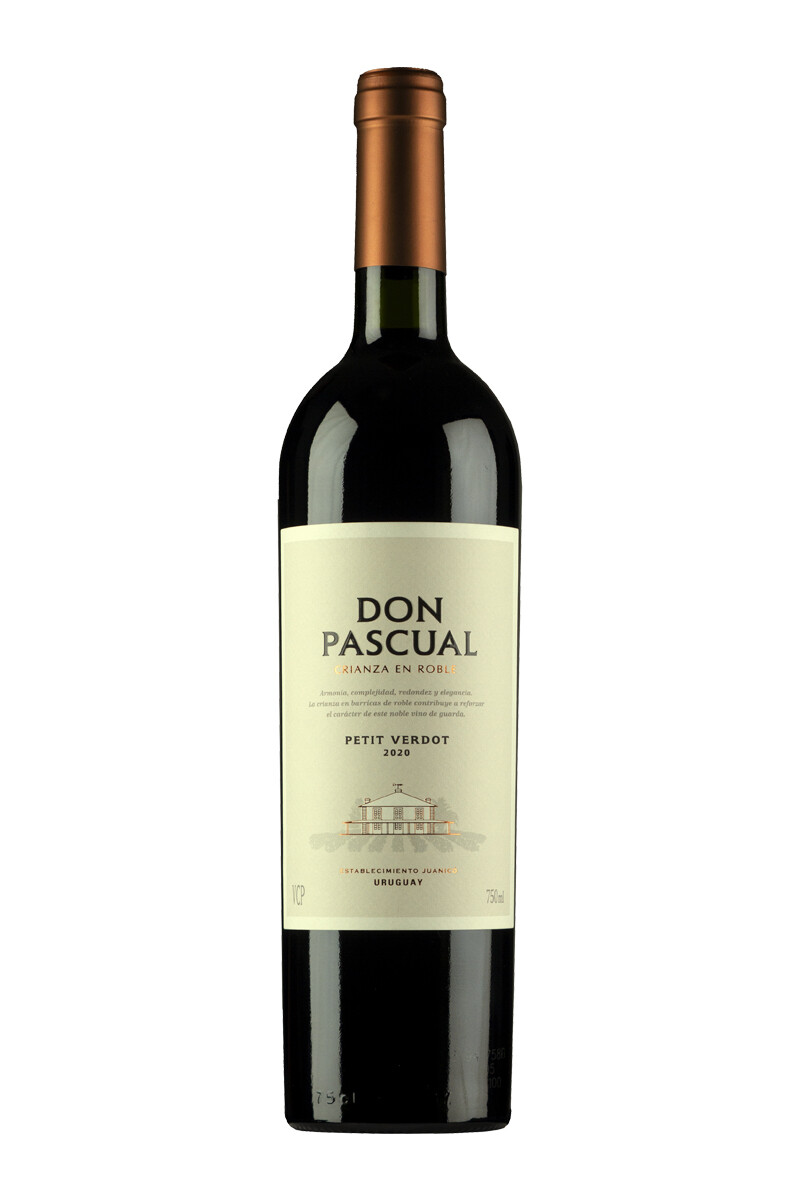 Vino Don Pascual Crianza en Roble Petit Verdot 750 ml 