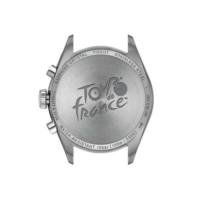 Reloj Tissot T1504171105100 para hombre con correa de acero Negro