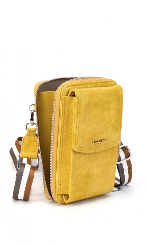 PHONEBAG / PORTA CELULAR DAISY MOSTAZA