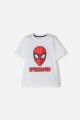 Camiseta niño Spiderman BLANCO