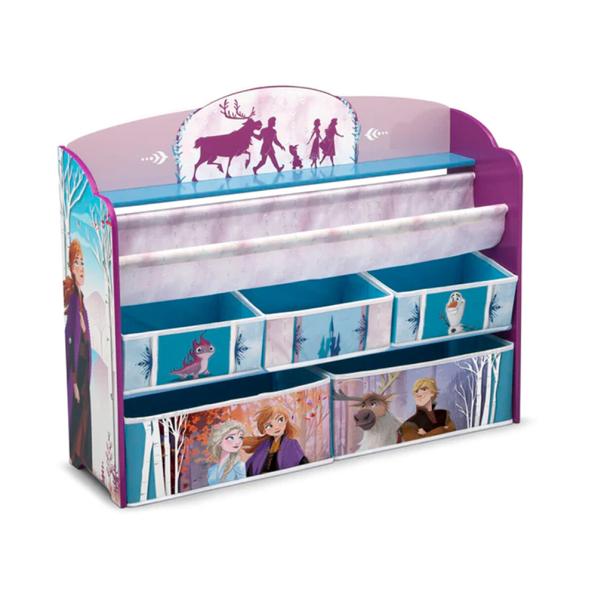 Organizador de Libros y Juguetes Deluxe - Diseño Frozen II 