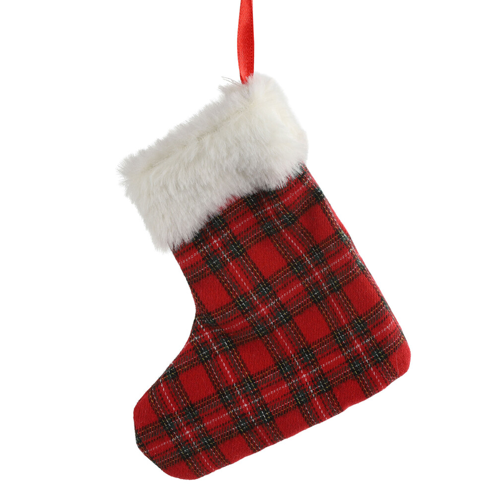 MEDIA NAVIDAD TELA ROJO PAUL