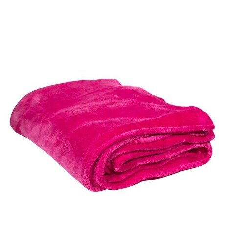 Manta piel de durazno 2 plazas Rosa