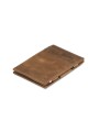 WALLET ESSENZIALE BRUSHED BROWN