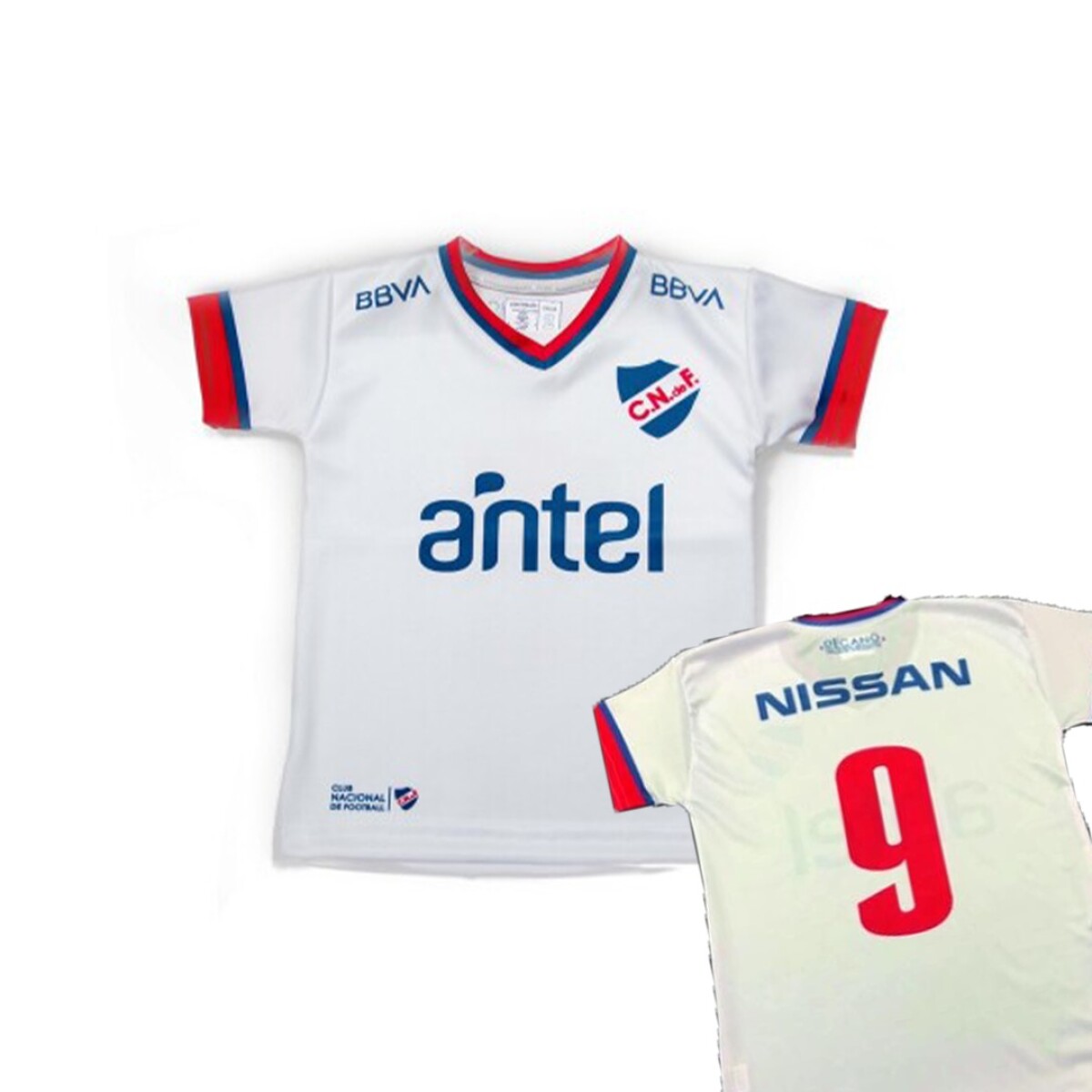 Camiseta Niño Nacional Centrojas Oficial T00 - BLANCO-AZUL-ROJO 