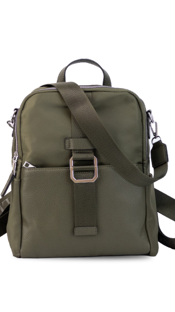MOCHILA AMBI VERDE MILITAR