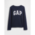 V-FRCH LS LOGO TEE TAPESTRY NAVY