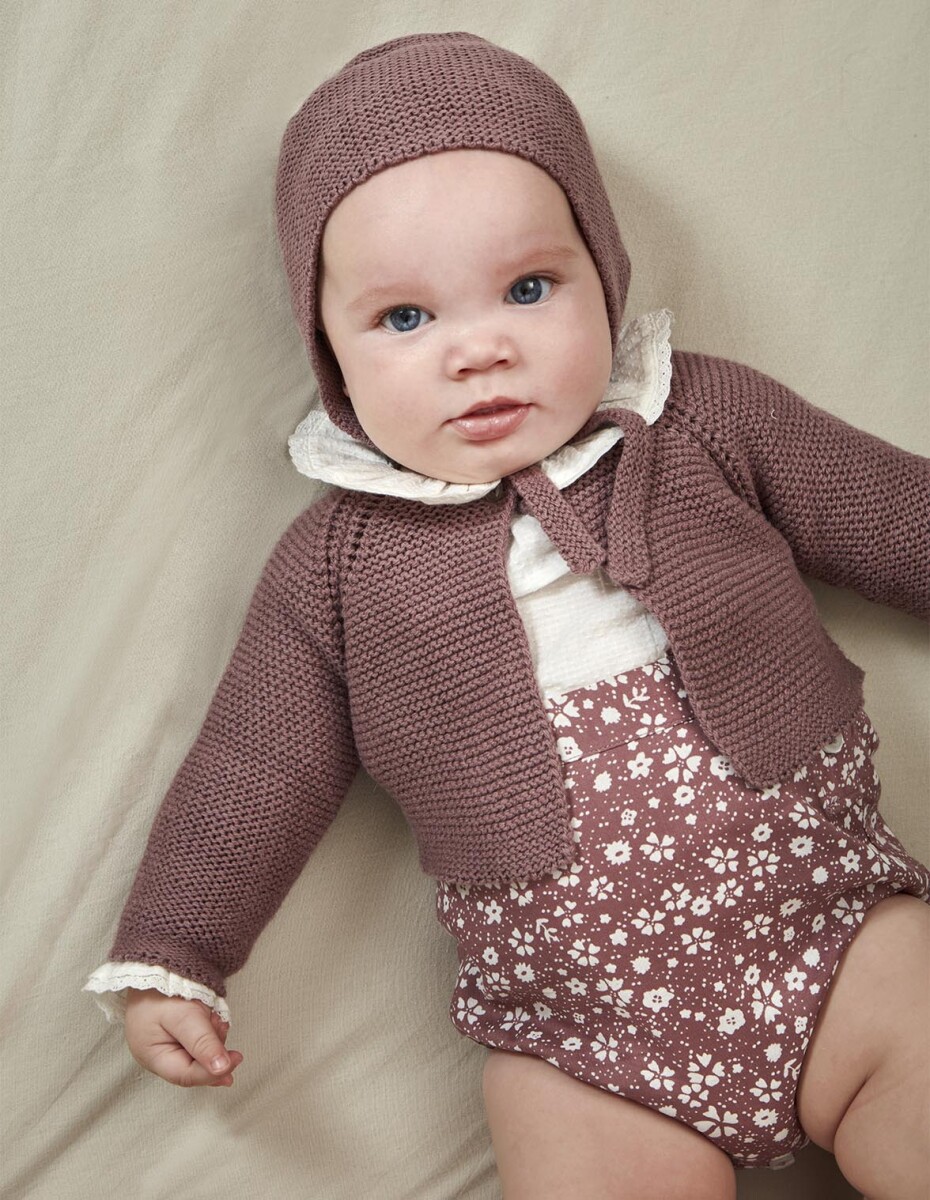 Chaqueta Punto Bobo - Purpura 