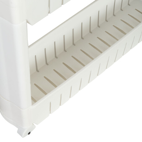 ORG. ESPACIOS REDUCIDO BLANCO PLÁSTICO RACK-3LAYER