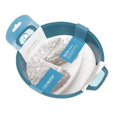 Asadera Bandeja Molde de Silicona para Hornear Antiadherente Azul