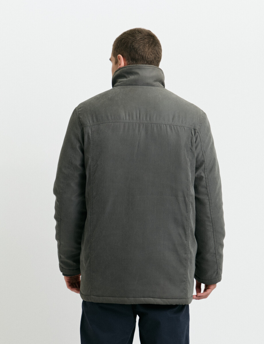 300779 CAMPERA HARRINGTON LABEL Verde