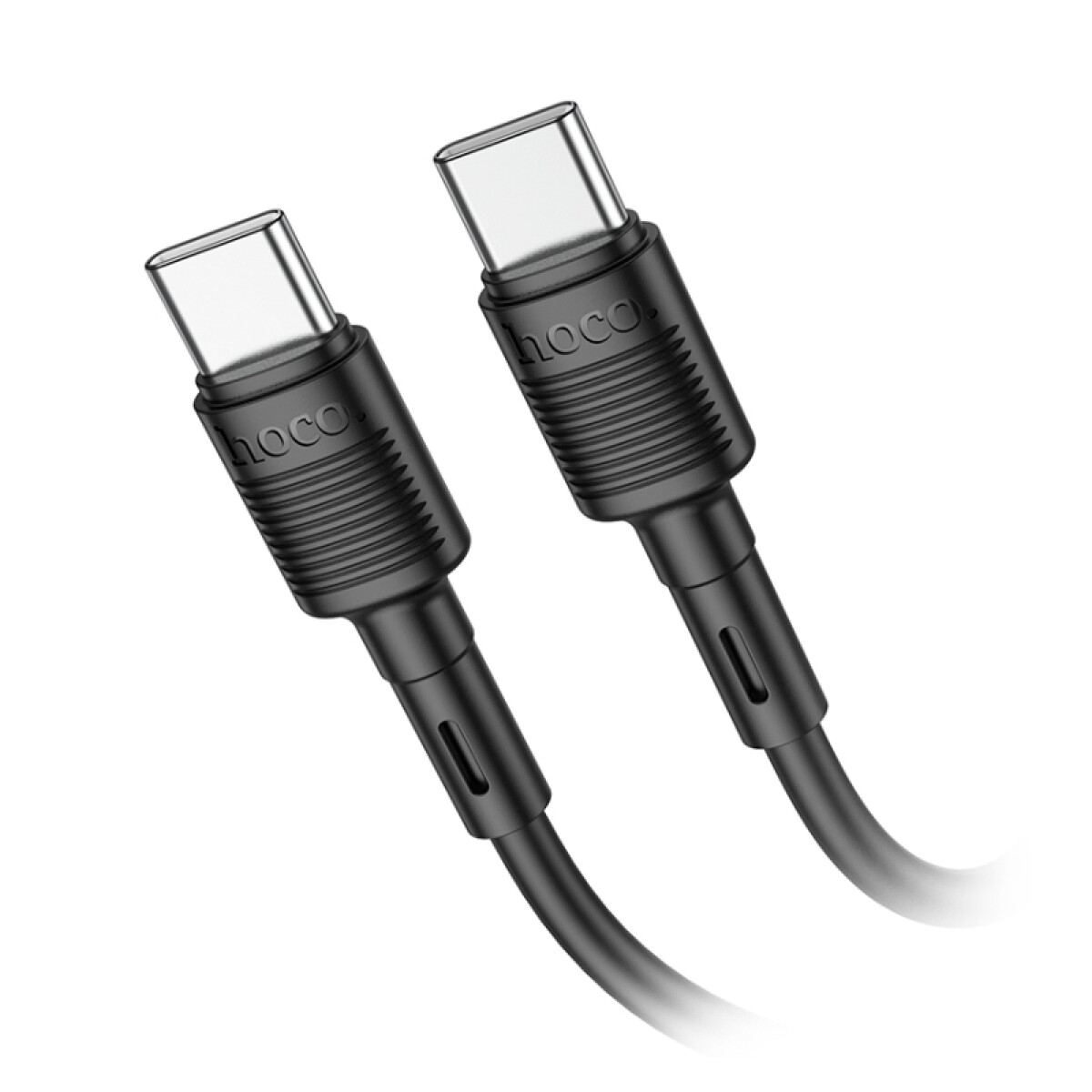 Cable de Datos HOCO X96 USB-C a USB-C Negro 1mt 