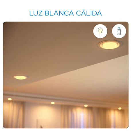 Downlight Led Inteligente Dinamico 24W Wiz Blanco