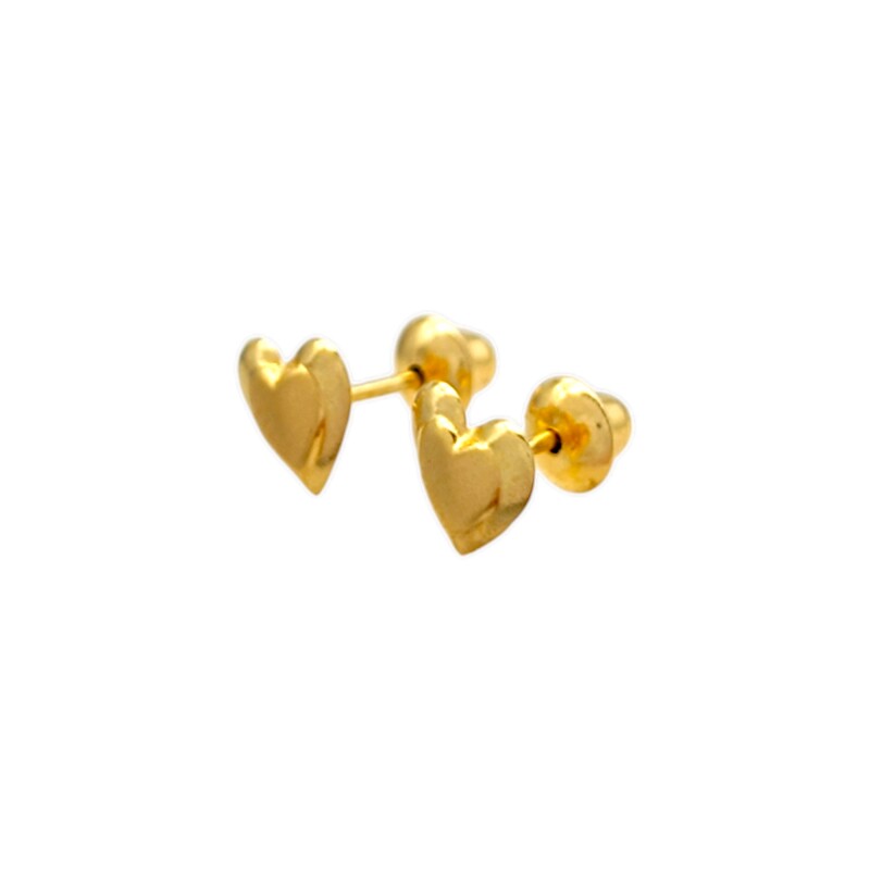 Abridores Corazón-Oro 18k-Sin piedra-AB9521 sinpiedra