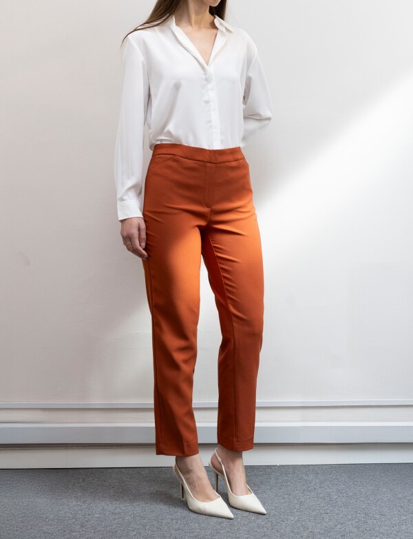 Pantalon Pull On TERRACOTA