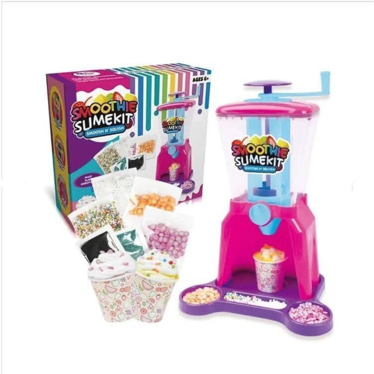 Kit Smoothies de slime - Kit Smoothies De Slime 
