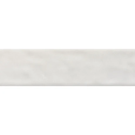 Ceramica Tipo Brick Blanco Destonificado Brillo 10X40Cm 7Mm Pared GAMAS DE BLANCO