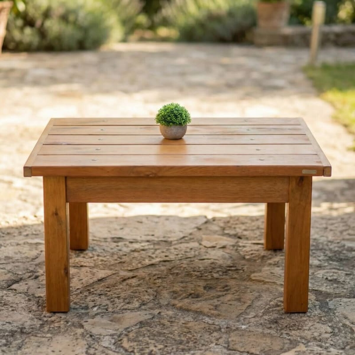 Mesa de living exterior / barbacoa 