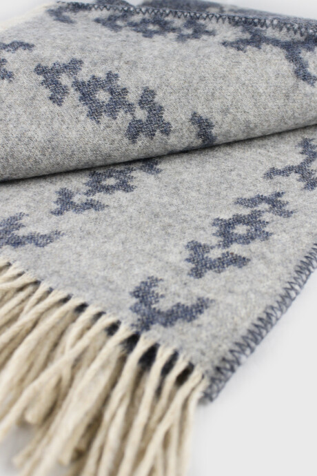 Manta 100% Lana Con Guarda