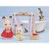 Sylvanian Families Set Bañera Baño Ducha Muebles Ternurines Variante Modelo Ducha
