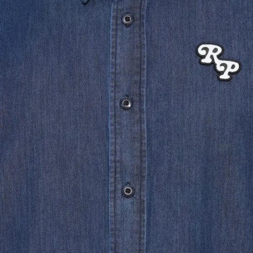 Camisa Rivvia Vv Denim - Azul Camisa Rivvia Vv Denim - Azul