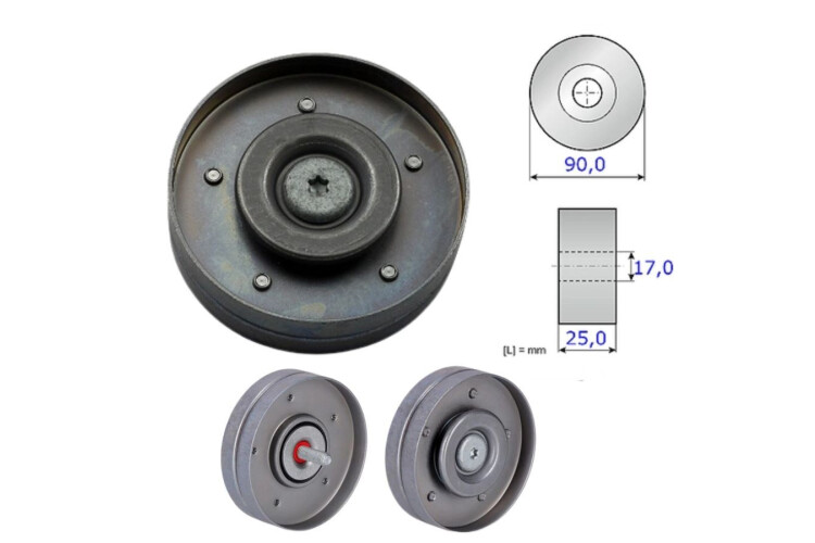 Tensor Guia Correa Audi A4/Q5/A5, Volks Amarok 4X2 - 4X4 08-25 Tensor Guia Correa Audi A4/Q5/A5, Volks Amarok 4X2 - 4X4 08-25