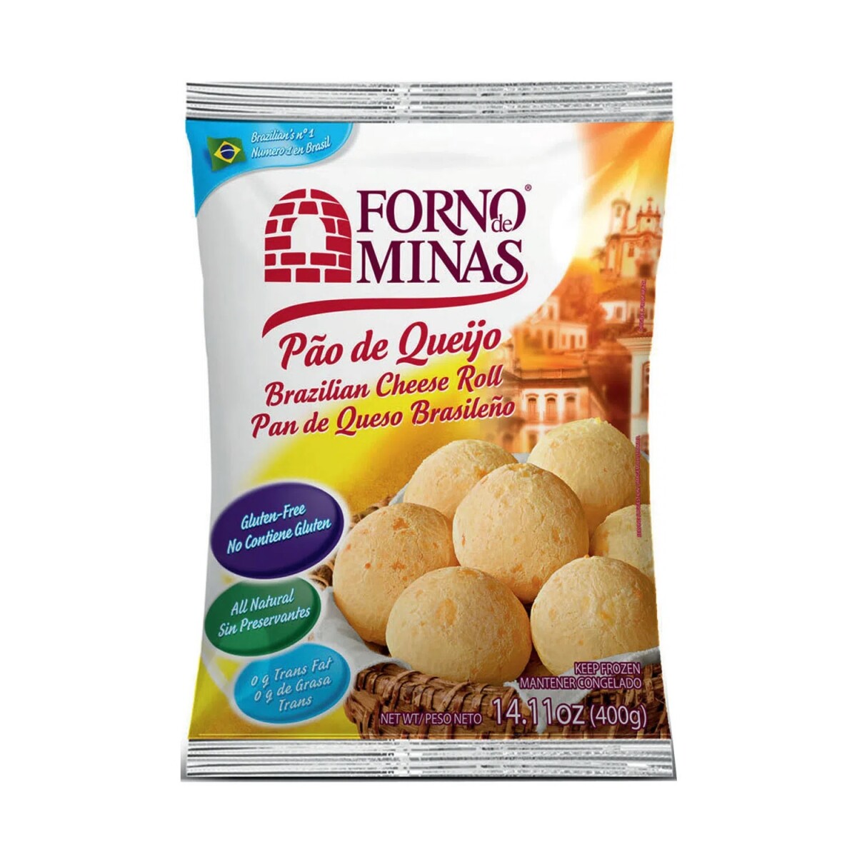Pan de queso Forno de Minas - 400 gr 