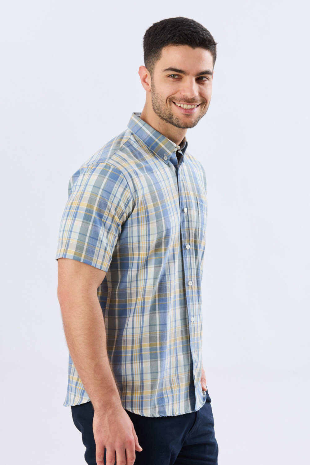 CAMISA SPORT CUADROS Verde