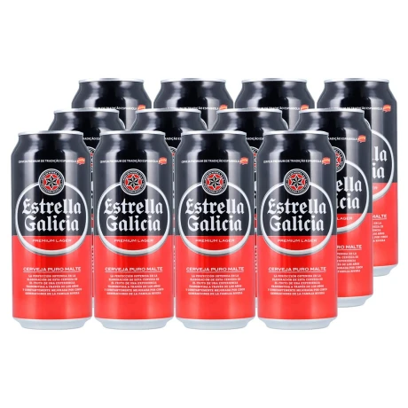 Cerveza Estrella Galicia Lata 350ML X 12 001
