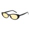 Lentes De Sol Trend Redondo Amarillo/Negro