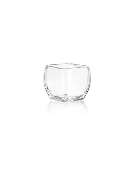 VOTIVE CUADRADO 466ML CRISA. H9.6X10.6X10.6CM VOTIVE CUADRADO 466ML CRISA. H9.6X10.6X10.6CM