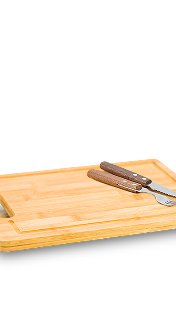 SET PARRILLERO NORMANDO CHOCOLATE
