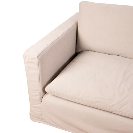 SOFÁ 3 CUERPOS TELA NATURAL-BEIGE NUNU BEIGE