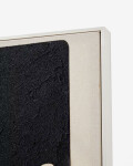 Cuadro abstracto Salmi de lino beige y negro 210 x 110 cm Cuadro abstracto Salmi de lino beige y negro 210 x 110 cm