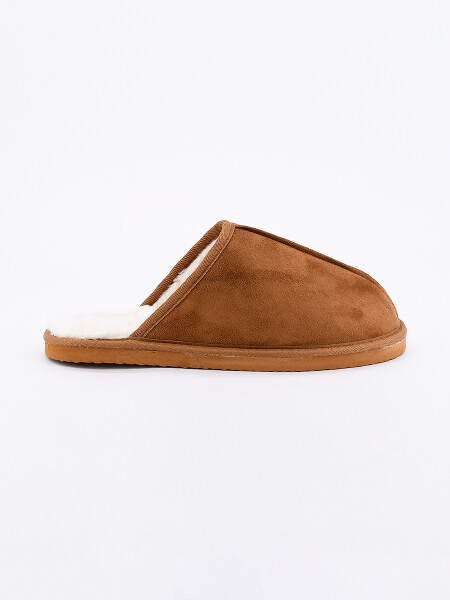 PANTUFLA DE HOMBRE MARRON (V)