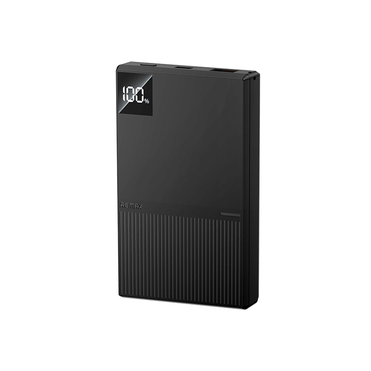 Power Bank LCD ultra delgada 10000 mAh color negro 