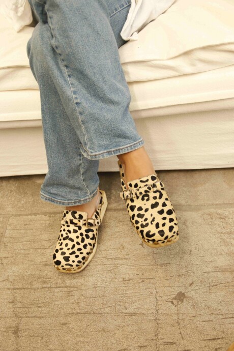 Zuecos Texas Animal Print Zuecos Texas Animal Print