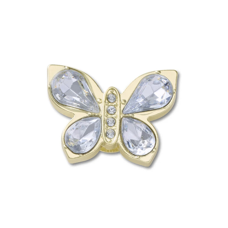 Jibbitz Charm™ Gold Gem Butterfly Multicolor