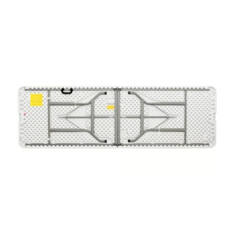 MESA PLEGABLE 244 CM TMALET BLANCA PLASTICO RESISTENTE MESA PLEGABLE 244 CM TMALET BLANCA PLASTICO RESISTENTE