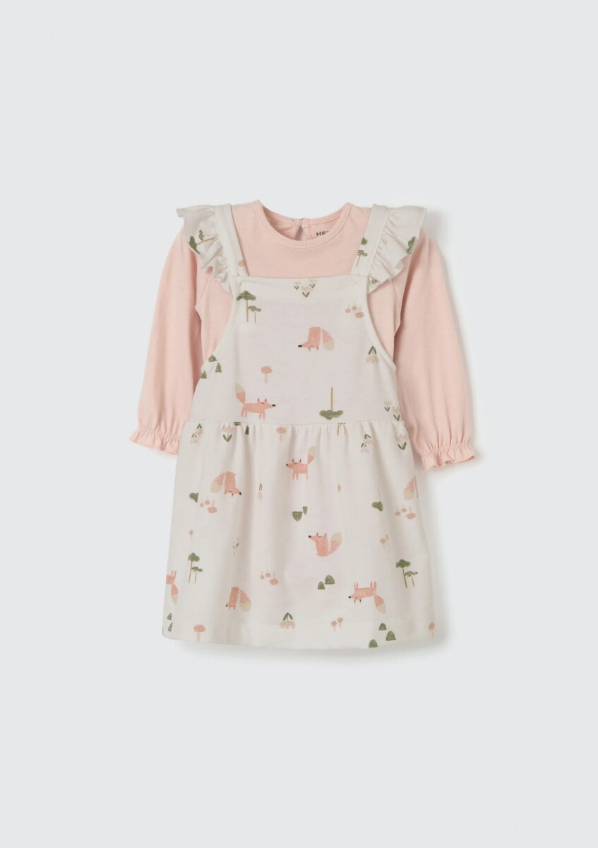 CONJUNTO DE BEBÉ - ROSA 