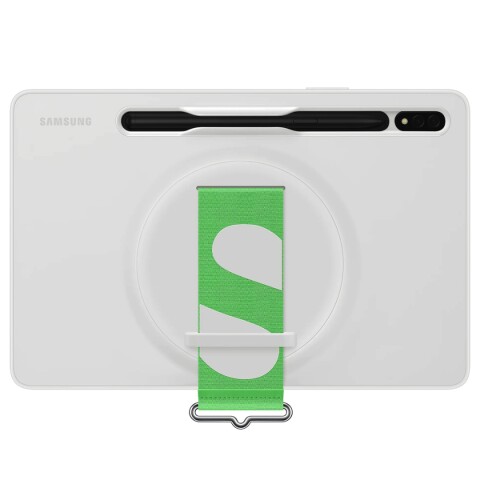Estuche Original Inalámbrico Para Tablet Samsung Tab S8 Y S7 Con Strap Cover ESTUCHE SAMSUNG TAB S7/8 STRAP WHITE DF*
