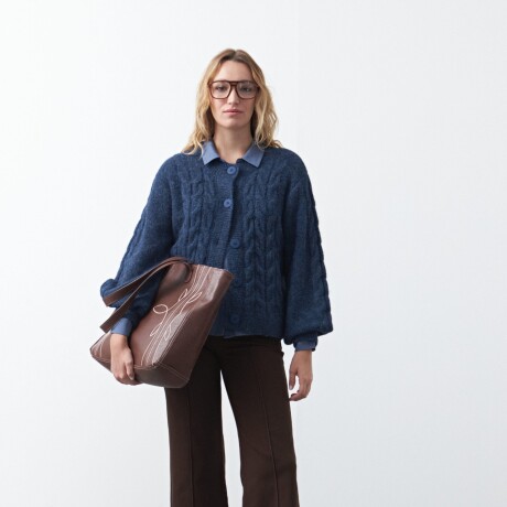CARDIGAN BOREAL Azul Marino