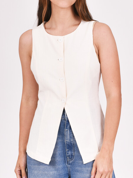 CHALECO SELMA ARENA MELANGE